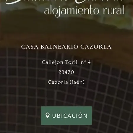 Holiday home Casa Balneario Cazorla